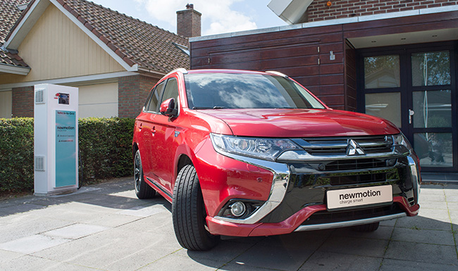 Mitsubishi Motors implementeert eerste VehicletoGrid